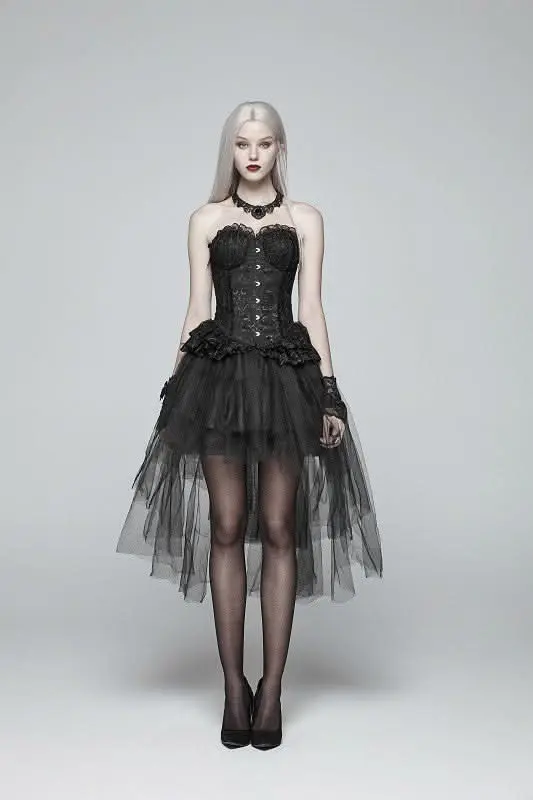 Blacknight Riddel Skirt - PunkRave